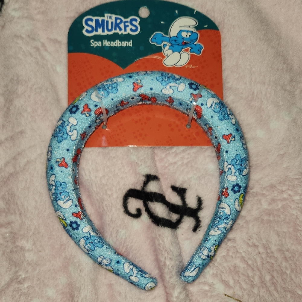 Smurfs NWT Blue Kids Headband